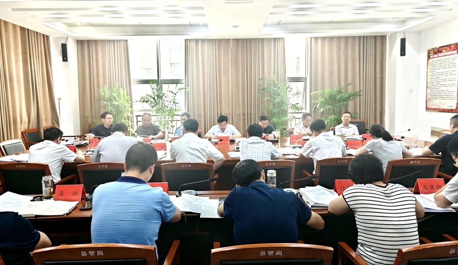 汪久清主持召開縣委常委會會議 專題研究部署群眾身邊不正之風和腐敗問題集中整治工作