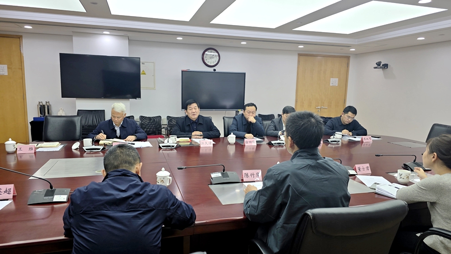 汪久清率隊到國家有關部委對接聯系工作